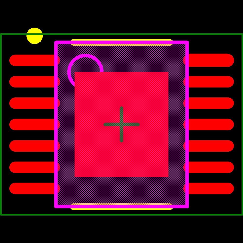 TLD2314ELXUMA1 Footprint - Infineon