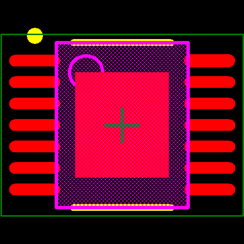 TLD2314ELXUMA1 Footprint - Infineon