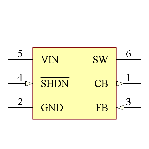 LM2840YMKX-ADJL/NOPB Symbol - Texas Instruments