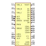 LM3537TME/NOPB Symbol - Texas Instruments