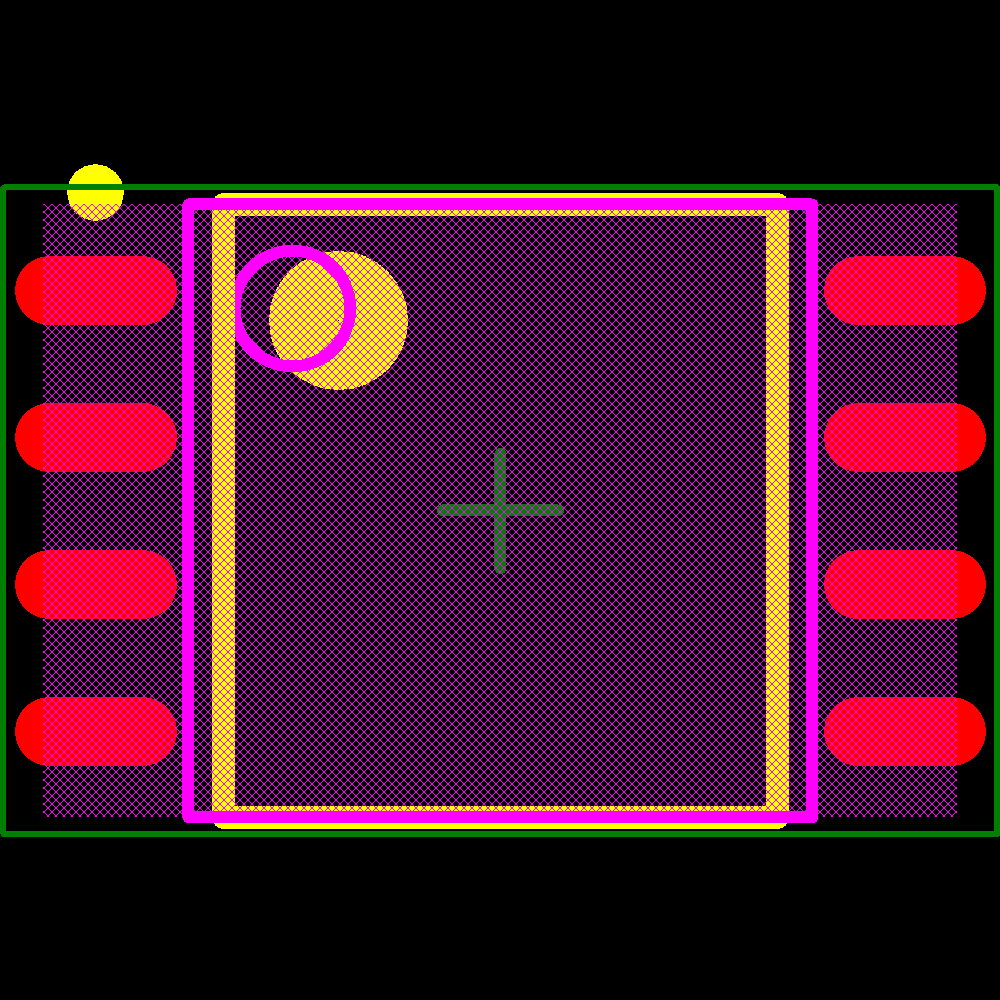 MX25L3206EM2I-12G Footprint - Macronix