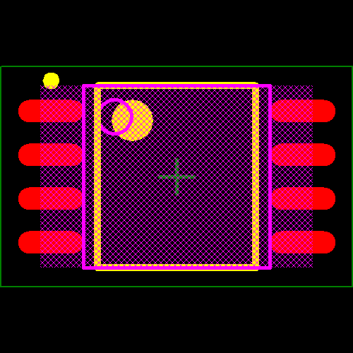 MX25L3206EM2I-12G Footprint - Macronix