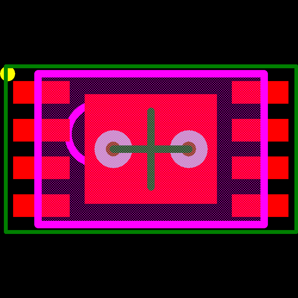 MCP1754-5002E/MC Footprint - Microchip