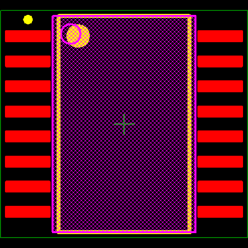 JM38510/30107SFA Footprint - Texas Instruments