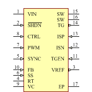 LT3518IFE#PBF Symbol - Analog Devices