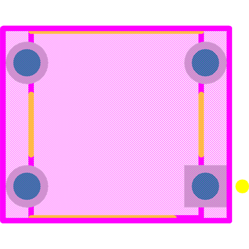 B3W-1052 Footprint - Omron
