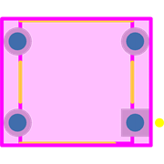 B3W-1052 Footprint - Omron