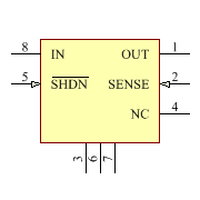 LT1521CMS8-5#PBF Symbol - Analog Devices