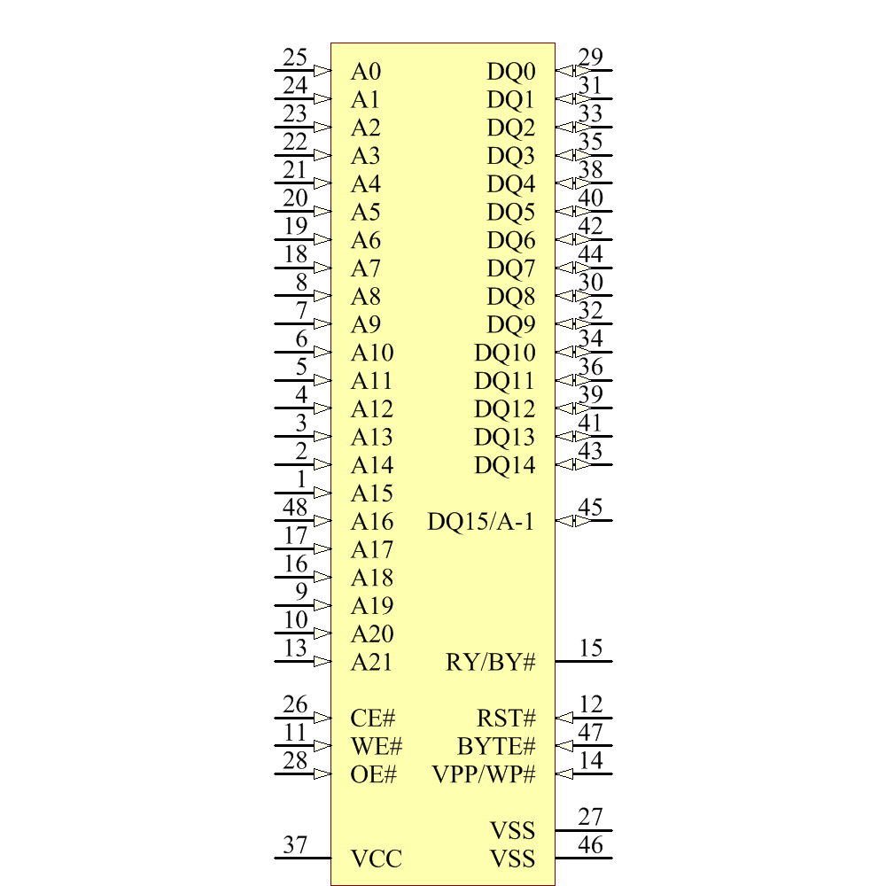 JR28F064M29EWHA Symbol - Micron