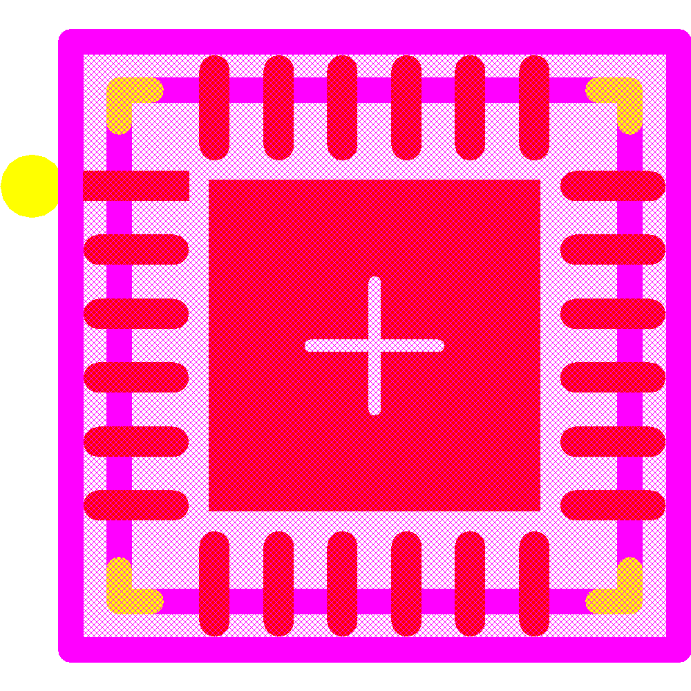 USB3317C-CP-TR Footprint - Microchip