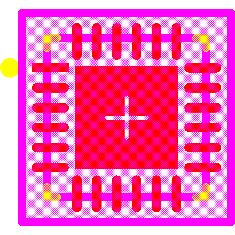 USB3317C-CP-TR Footprint - Microchip
