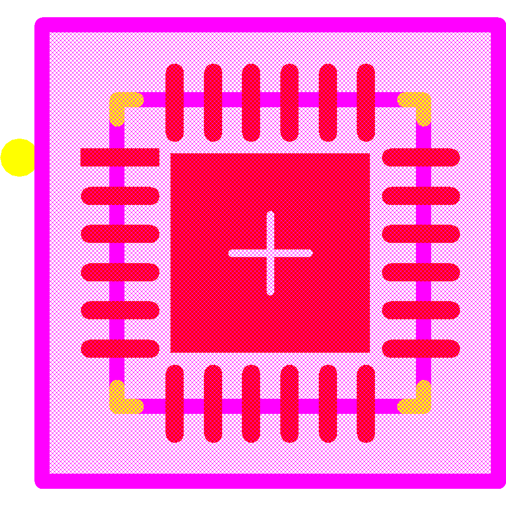 USB3317C-CP-TR Footprint - Microchip