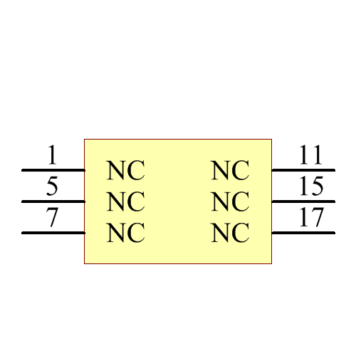 SNJ54AHC00FK Symbol - Texas Instruments