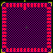 NOIV2SN1300A-QDC Footprint - onsemi