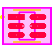 SP724AHTG Footprint - Littelfuse