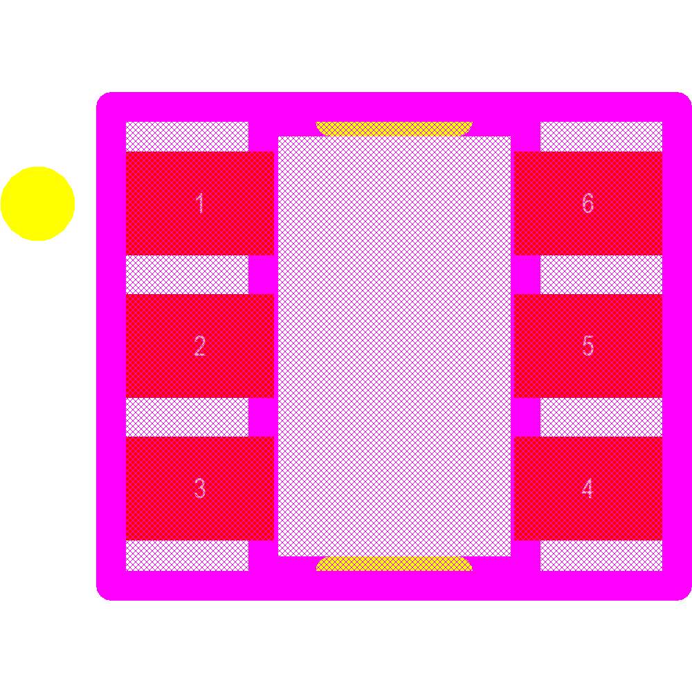 SP724AHTG Footprint - Littelfuse
