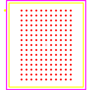CY7C2663KV18-450BZXC Footprint - Infineon