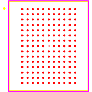 CY7C2663KV18-450BZXC Footprint - Infineon