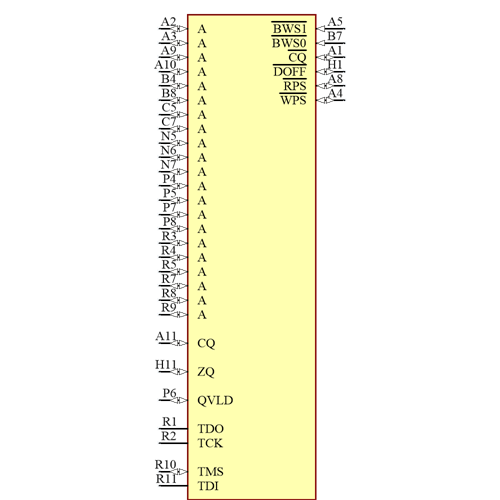 CY7C2663KV18-450BZXC Symbol - Infineon