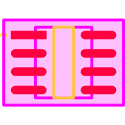 M24256-BRMN6P Footprint - STMicroelectronics