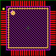 C8051F702-GQ Footprint - Silicon Lab