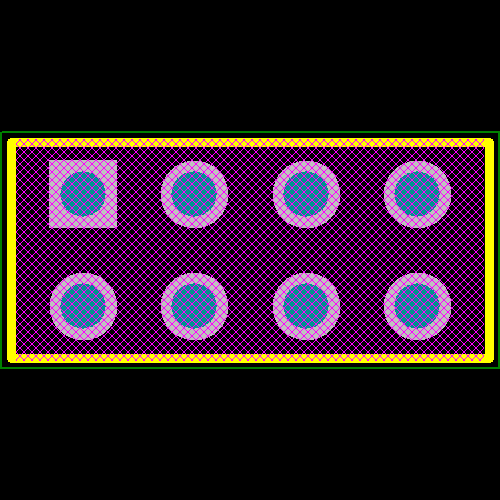 ESW-104-12-G-D Footprint - Samtec