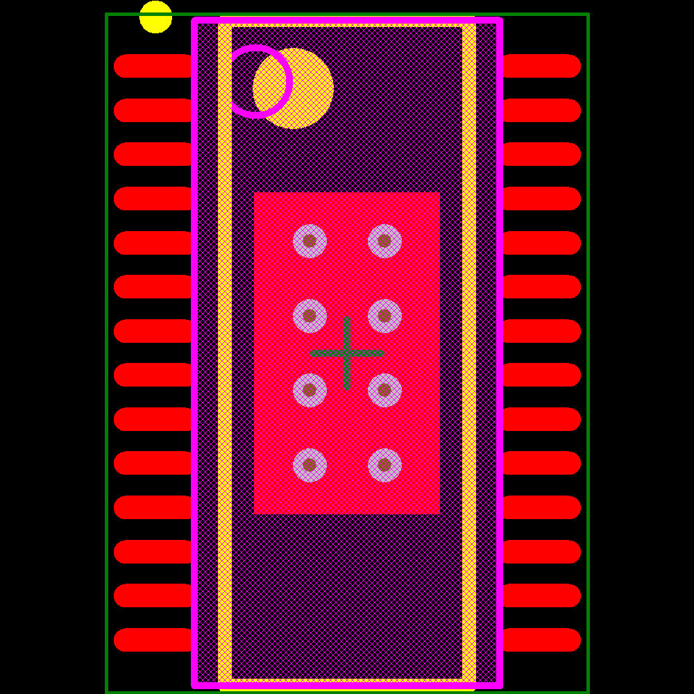 LT3796EFE#TRPBF Footprint - Analog Devices