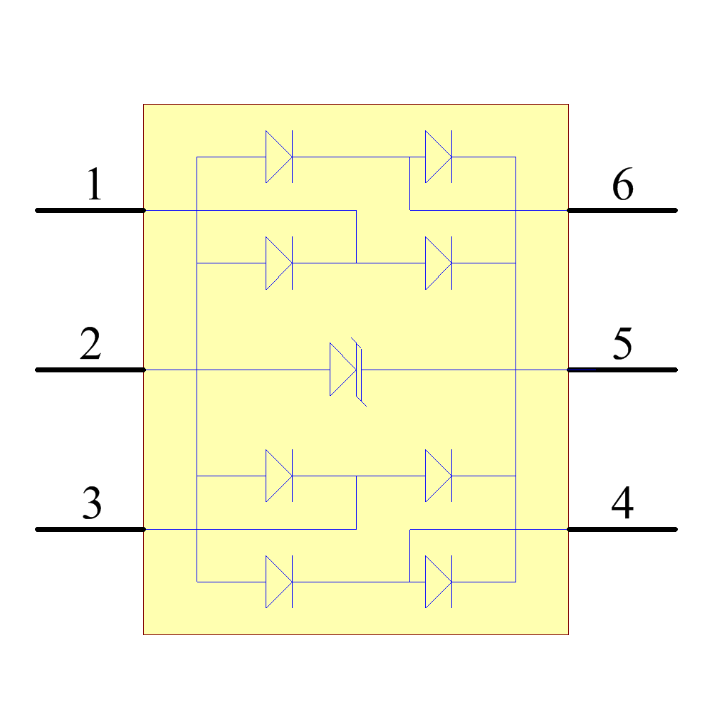 RCLAMP0504FATCT Symbol - Semtech