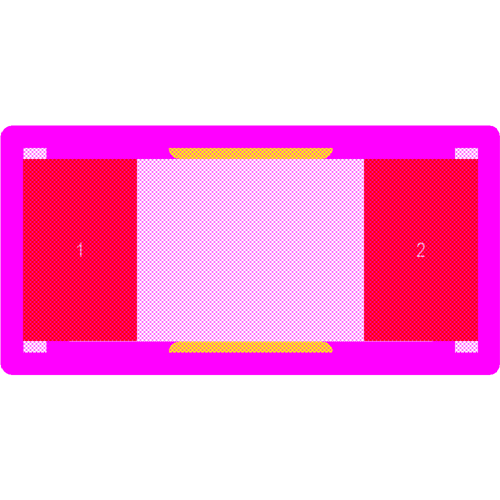 NANOSMDC110F-2 Footprint - Littelfuse