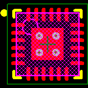 AD8341ACPZ-REEL7 Footprint - Analog Devices