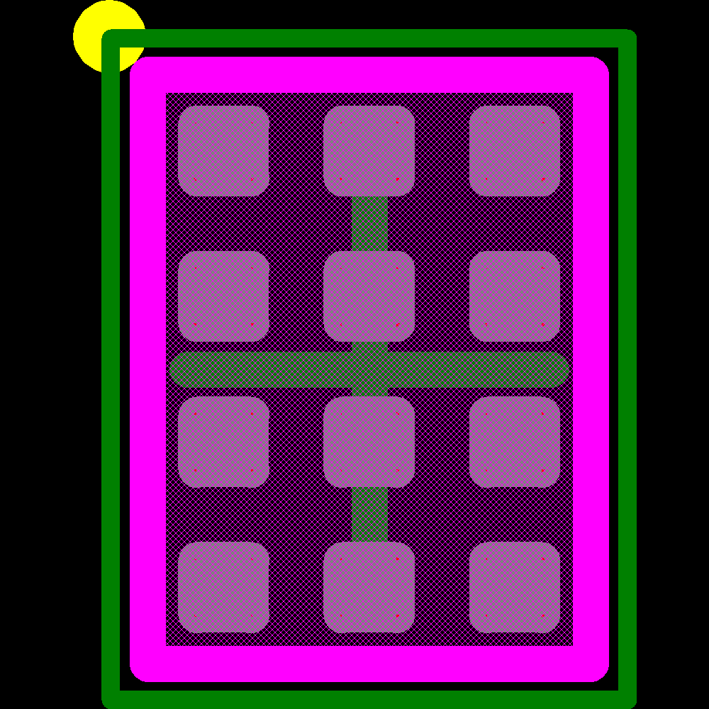 LM3530UMX-40/NOPB Footprint - Texas Instruments