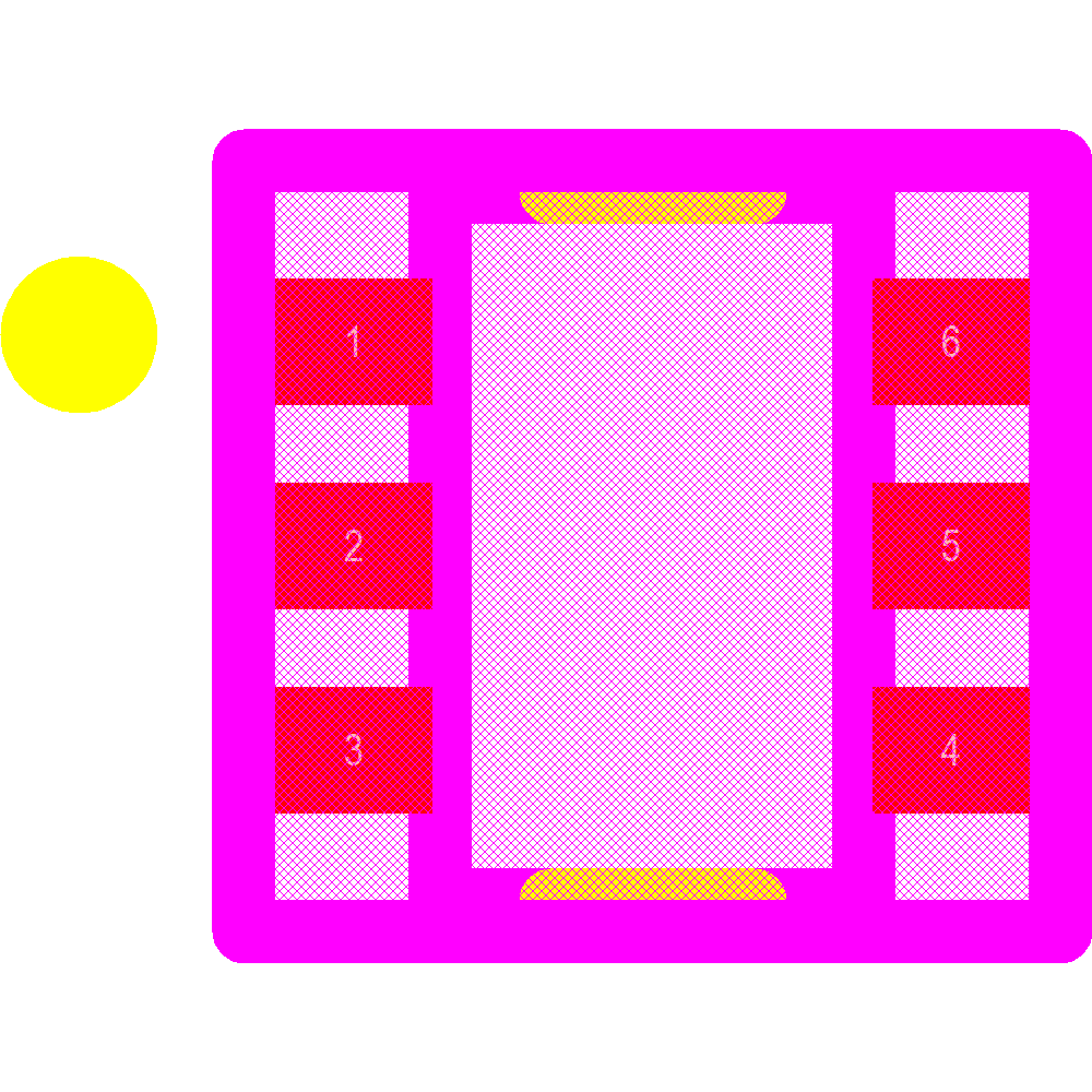 SP3002-04JTG Footprint - Littelfuse