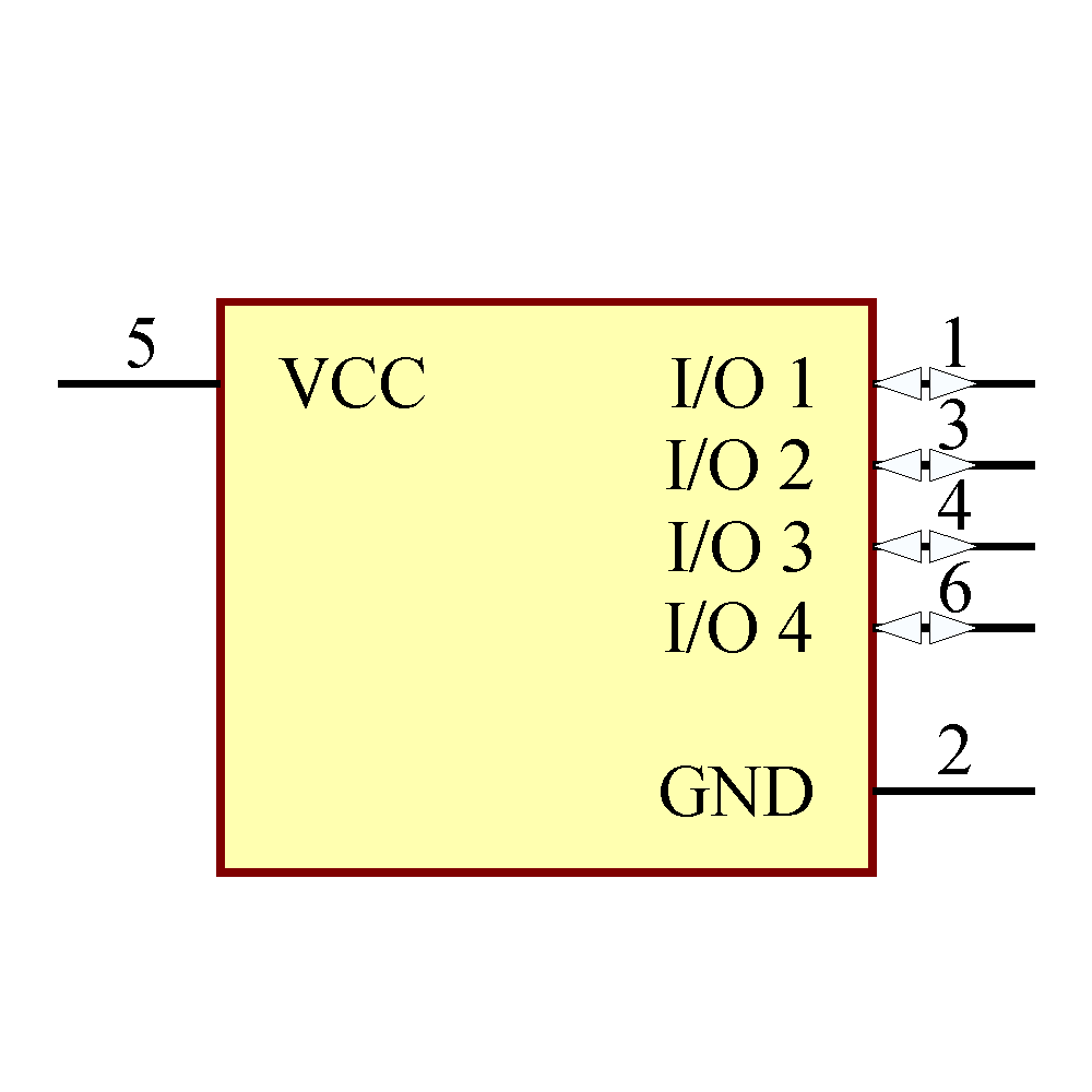 SP3002-04JTG Symbol - Littelfuse