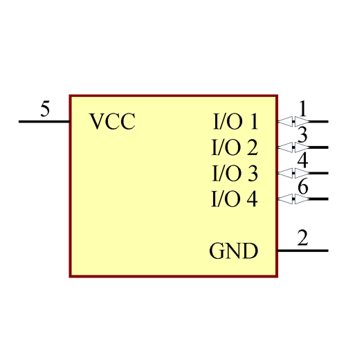 SP3002-04JTG Symbol - Littelfuse