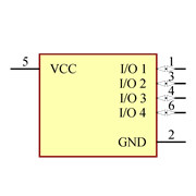 SP3002-04JTG Symbol - Littelfuse