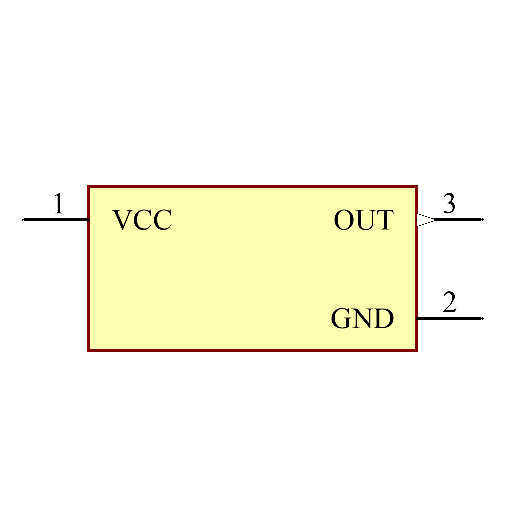DRV5032FALPG Symbol - Texas Instruments