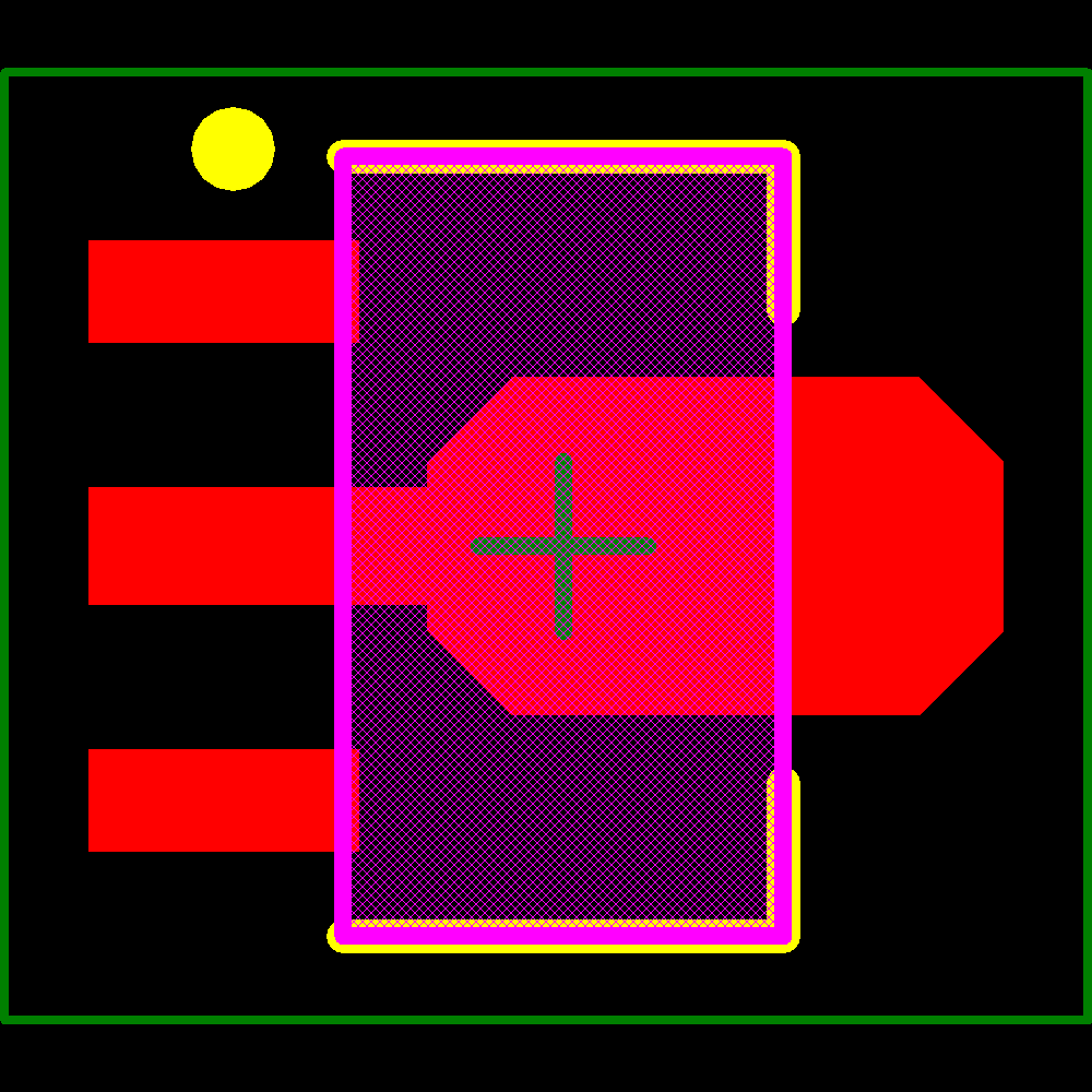 L78L05ABUTR Footprint - STMicroelectronics