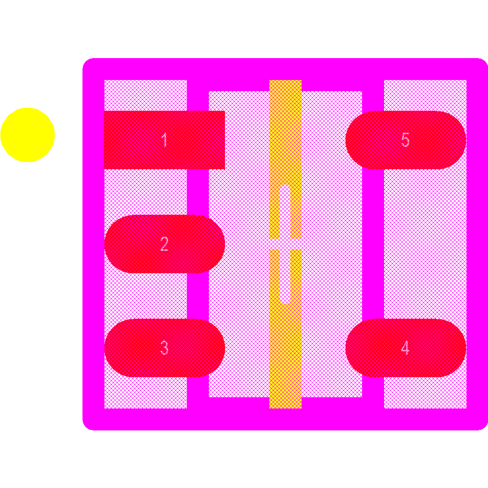 D5V0L4B5SO-7 Footprint - Diodes Inc.