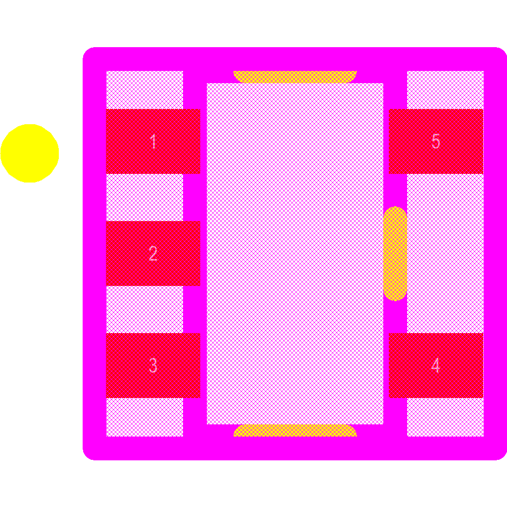 D5V0L4B5SO-7 Footprint - Diodes Inc.