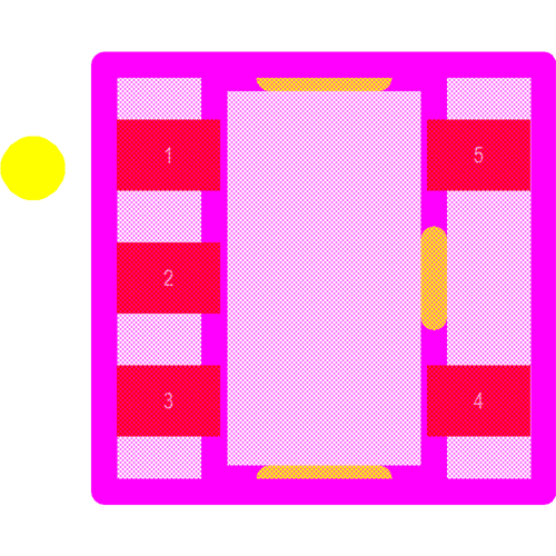 D5V0L4B5SO-7 Footprint - Diodes Inc.