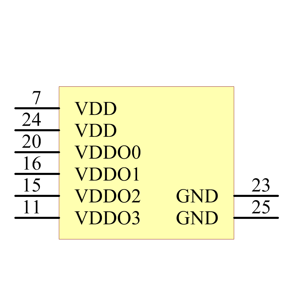 SI5338N-A-GMR Symbol - Silicon Lab