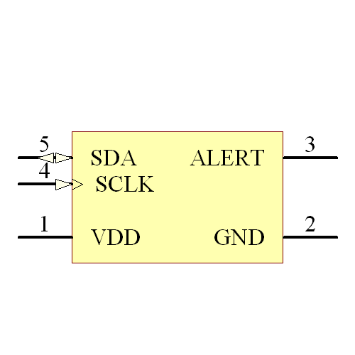 MCP9802A0T-M/OT Symbol - Microchip
