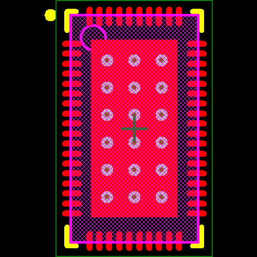 LT3595AEUHH#PBF Footprint - Analog Devices