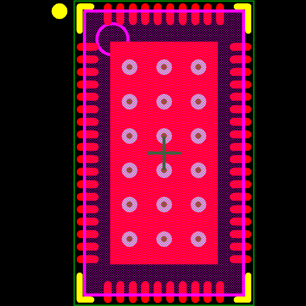 LT3595AEUHH#PBF Footprint - Analog Devices