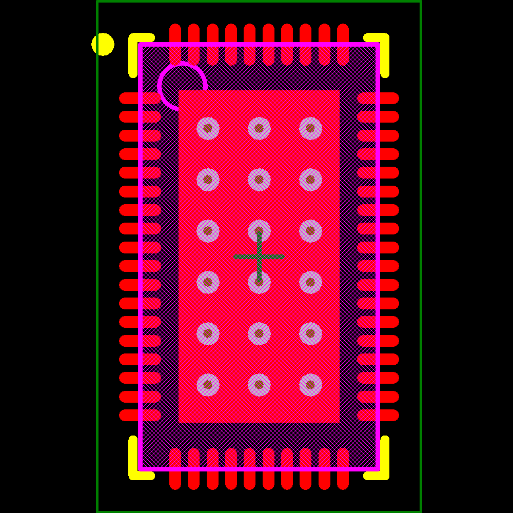 LT3595AEUHH#PBF Footprint - Analog Devices