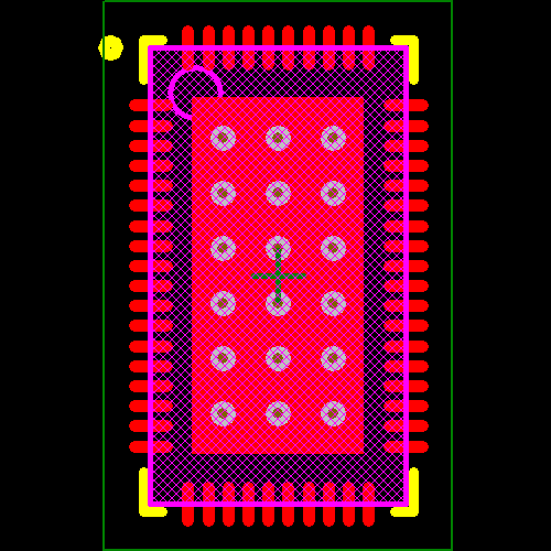 LT3595AEUHH#PBF Footprint - Analog Devices