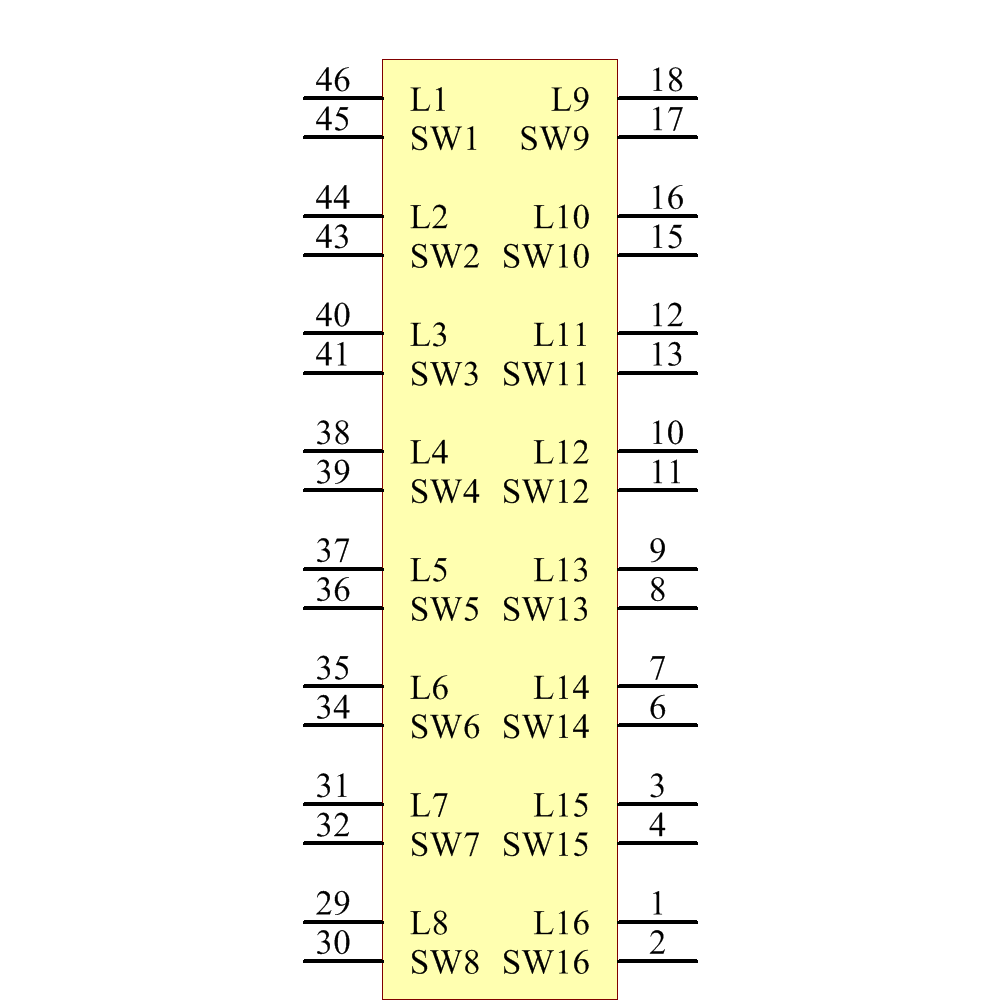 LT3595AEUHH#PBF Symbol - Analog Devices