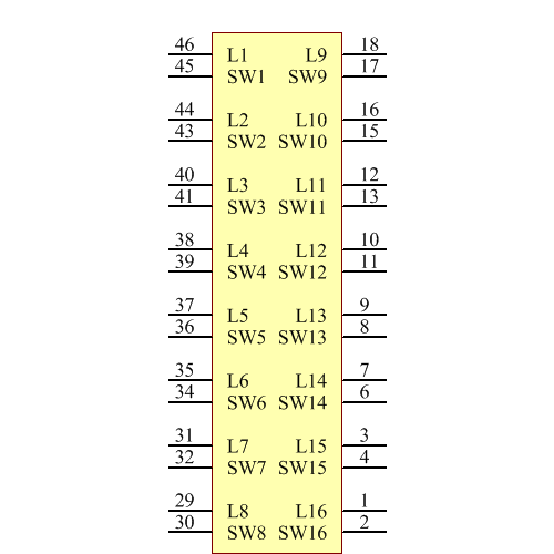 LT3595AEUHH#PBF Symbol - Analog Devices