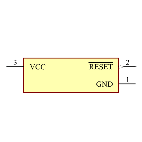MAX6326UR28+ Symbol - Analog Devices