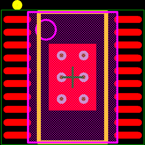 TPS75333QPWPREP Footprint - Texas Instruments
